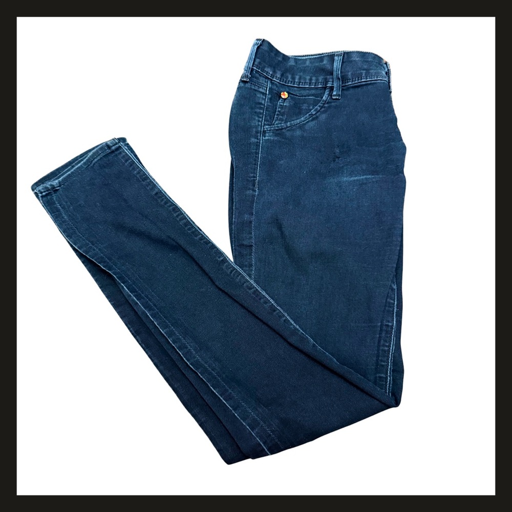 Hudson Jeans Women’s Size 28 Blue Stretch Skinny Pants Made in USA Los Angeles
